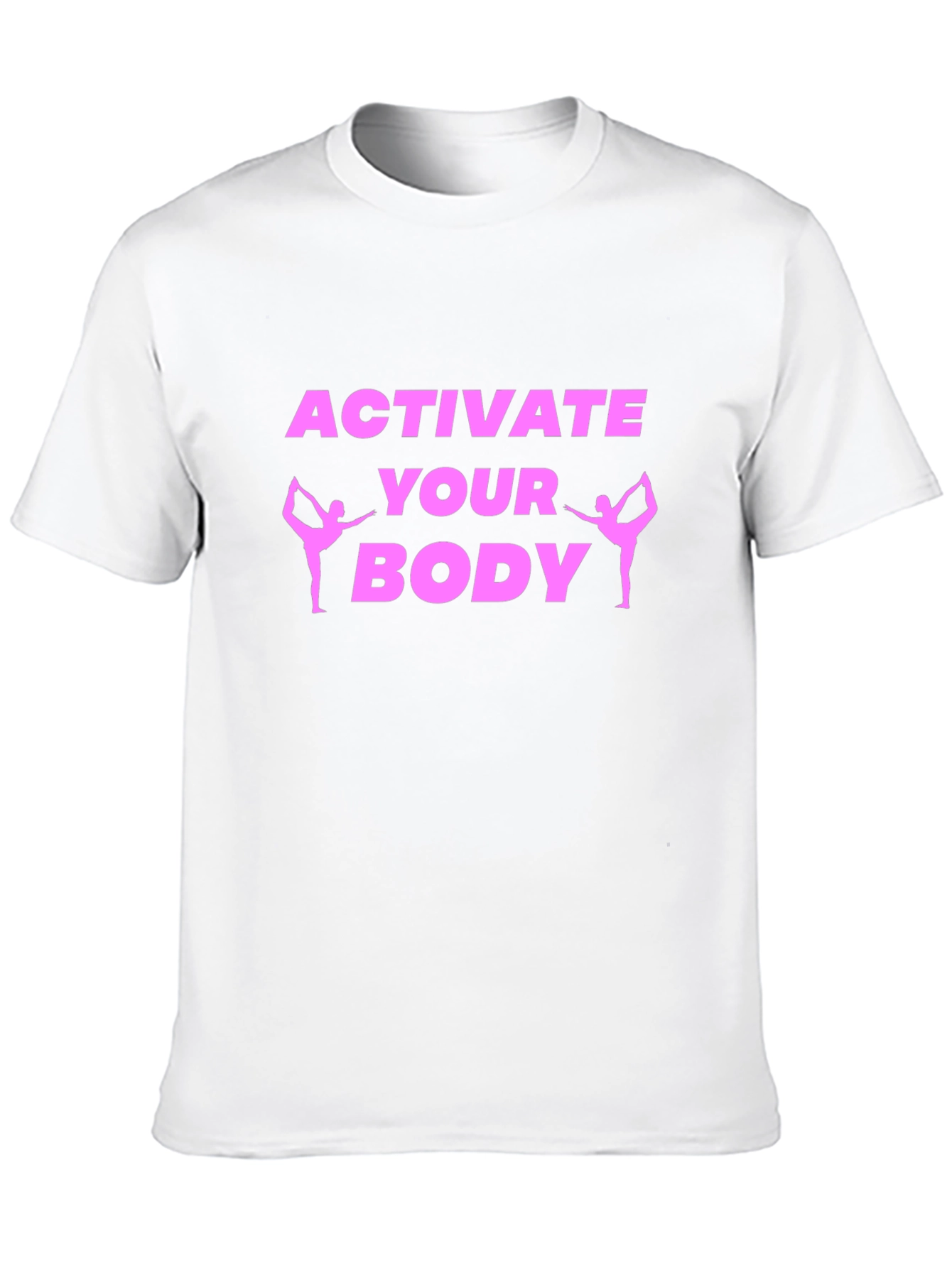 Activate Your Body Black Graphic Tee