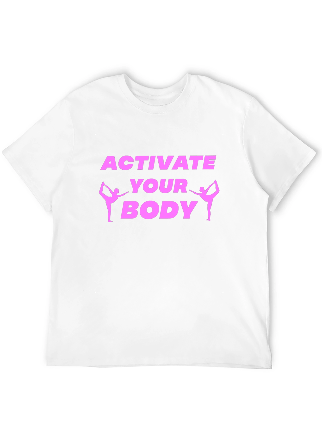 Activate Your Body Black Graphic Tee