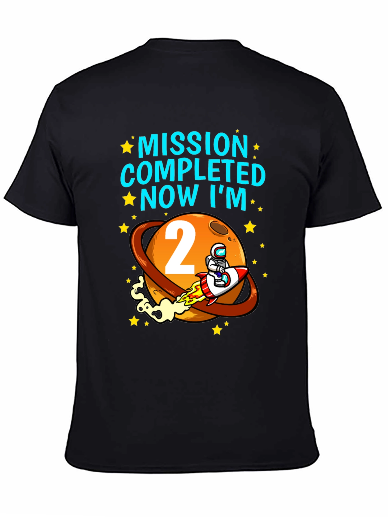 Mission Complete 2nd Birthday T-Shirt