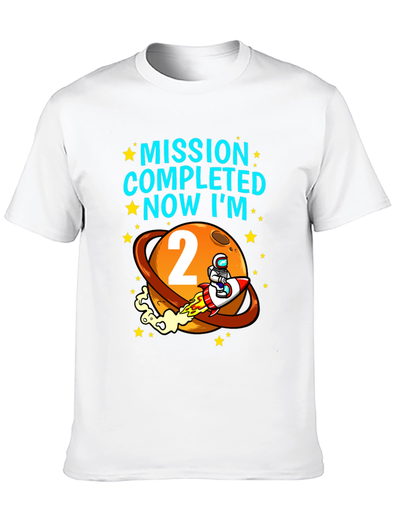 Mission Complete 2nd Birthday T-Shirt
