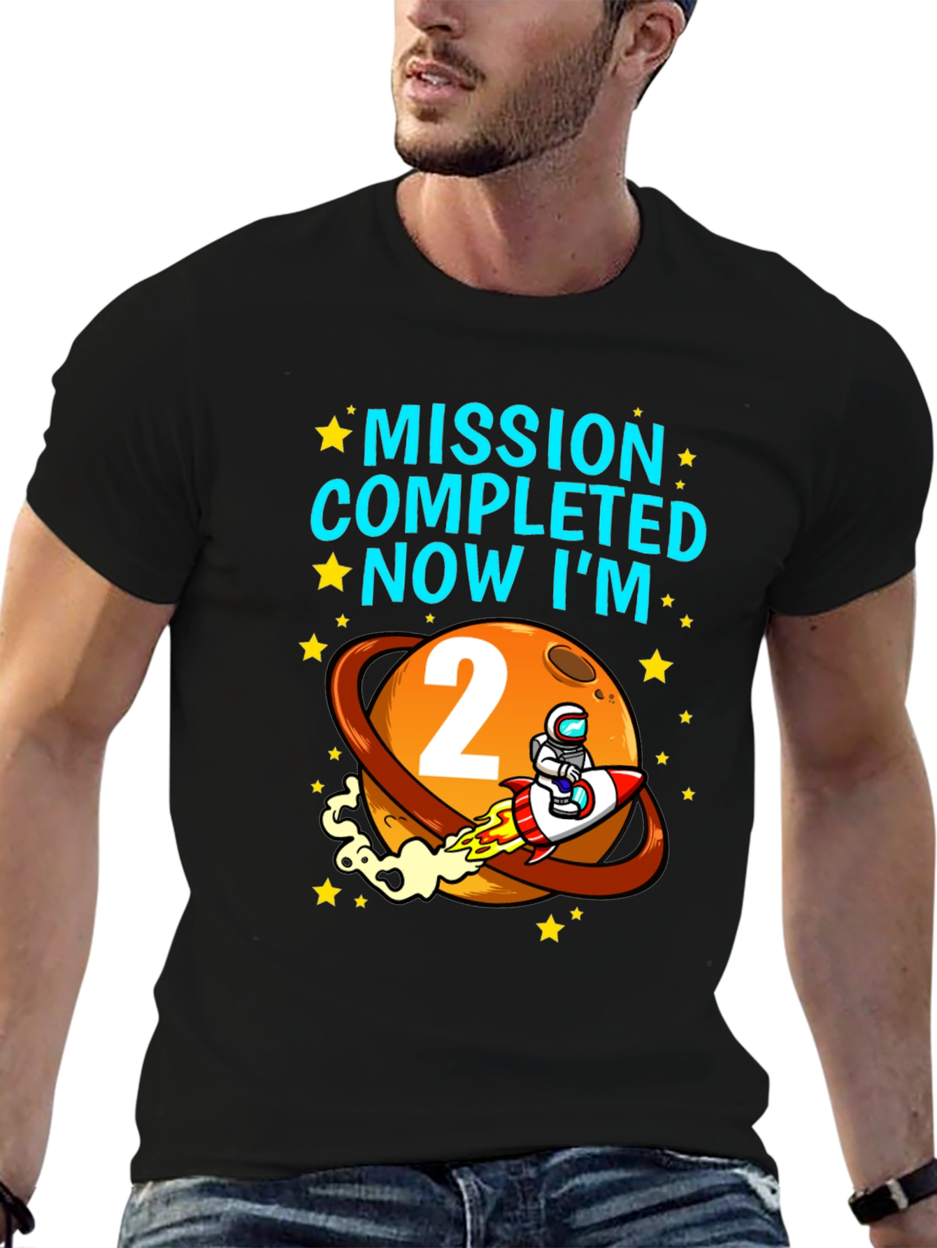 Mission Complete 2nd Birthday T-Shirt