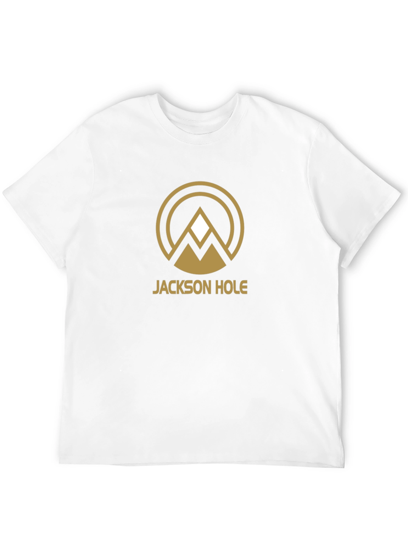 Jackson Hole Graphic Tee - Black Cotton Blend