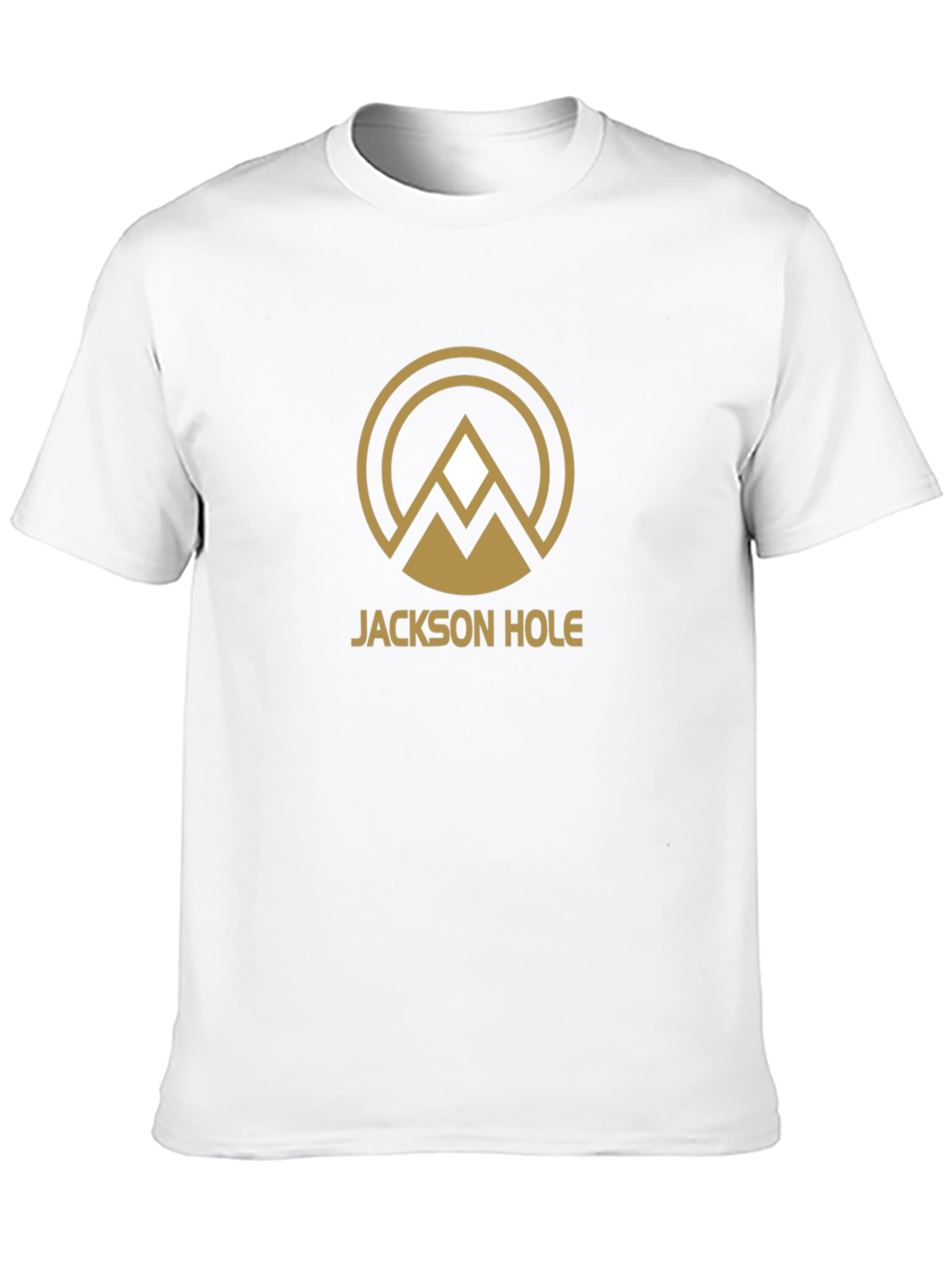 Jackson Hole Graphic Tee - Black Cotton Blend