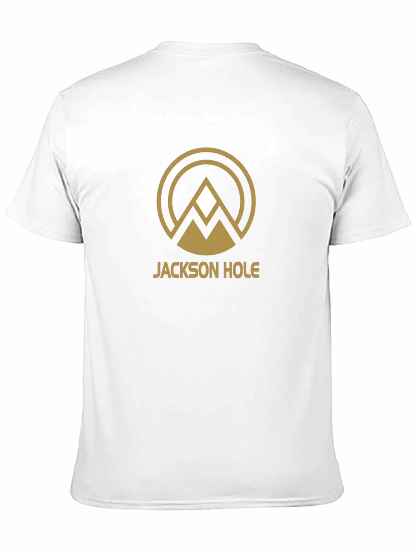 Jackson Hole Graphic Tee - Black Cotton Blend