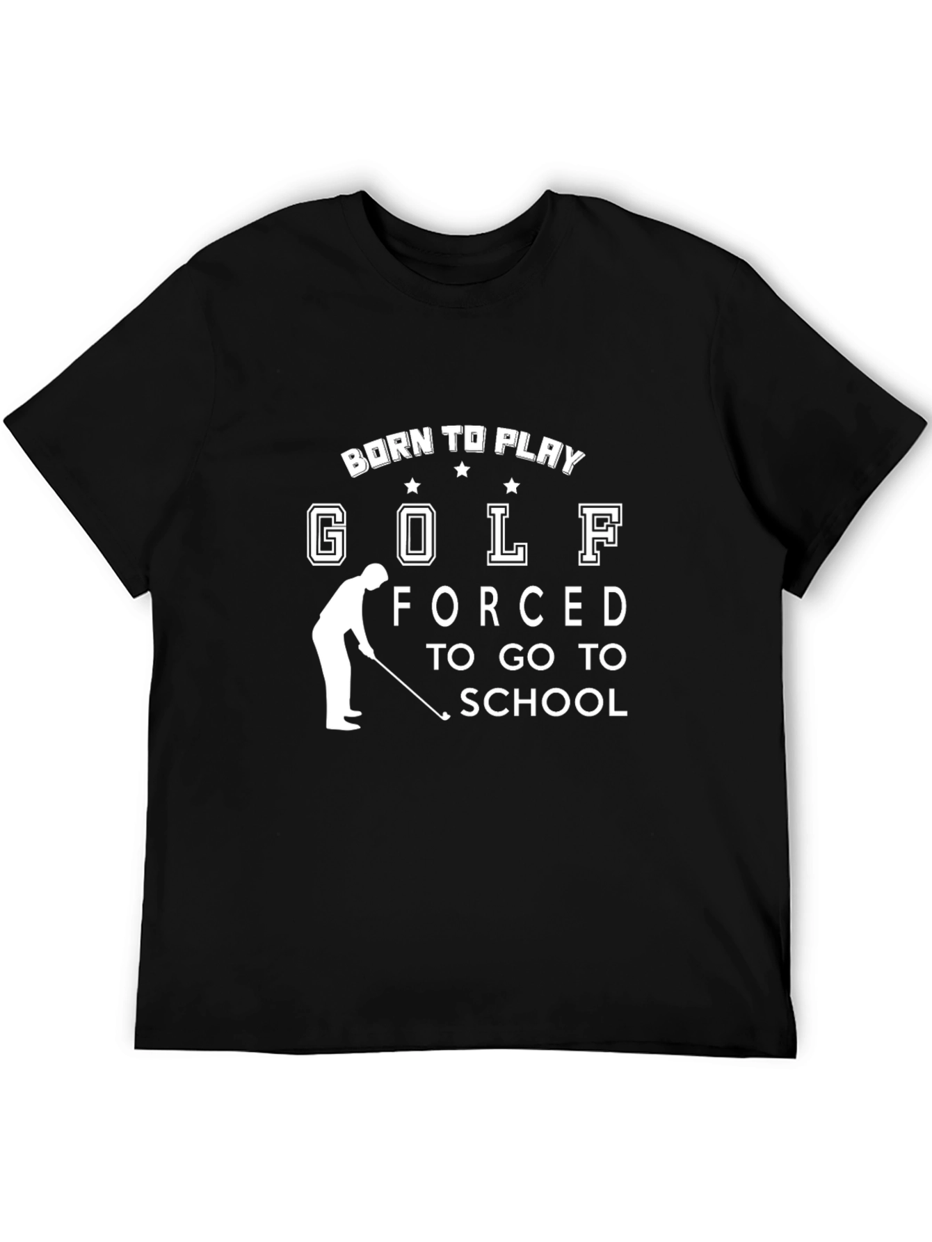 Born to Play Golf T-Shirt Funny Golfing Tee