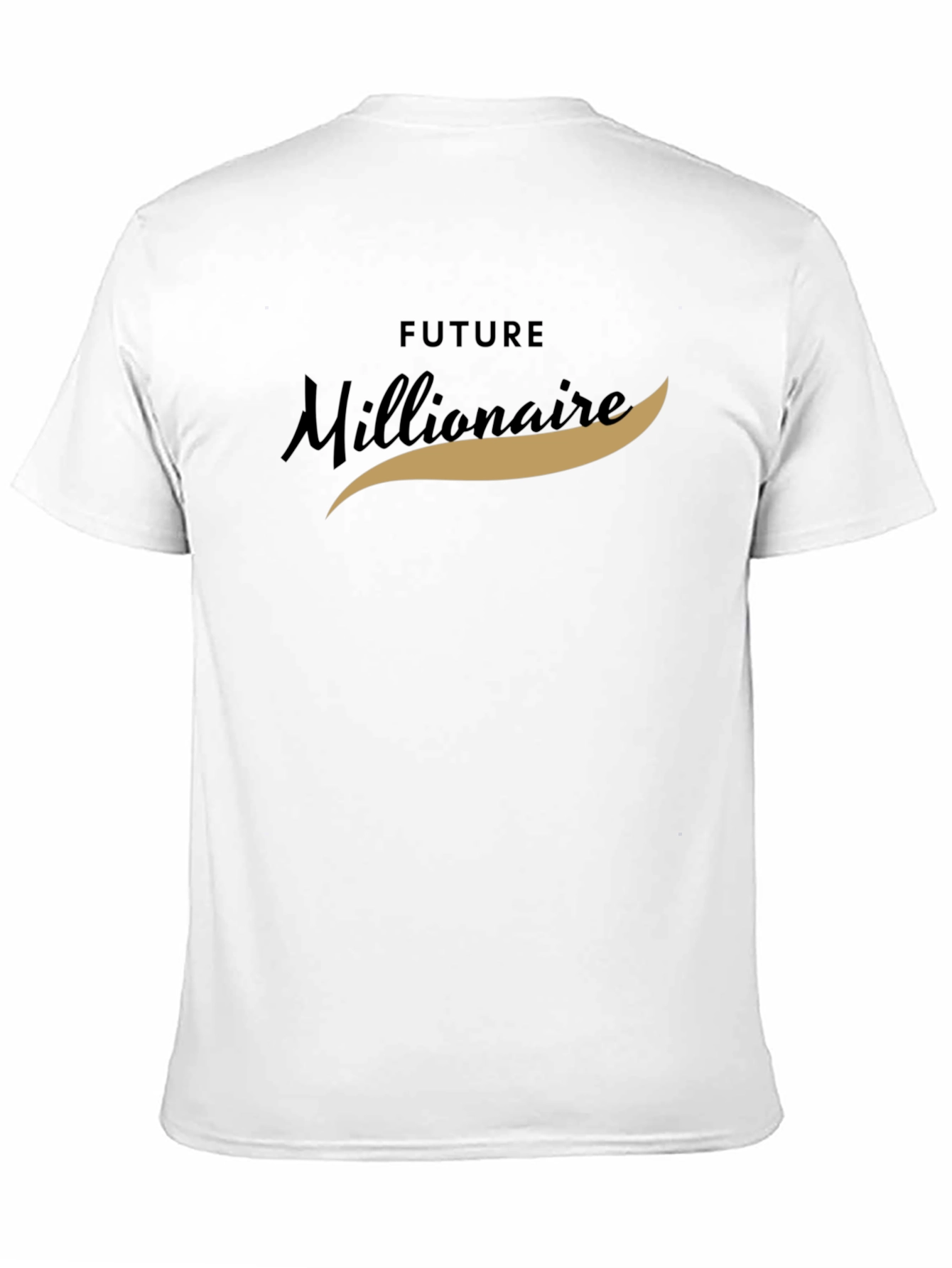 Future Millionaire Graphic Tee - Black