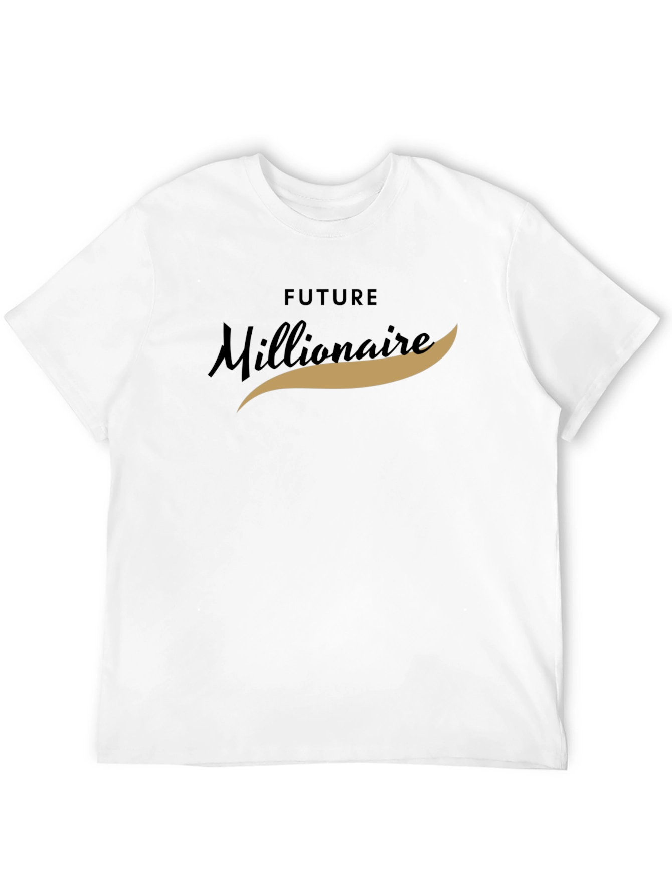 Future Millionaire Graphic Tee - Black