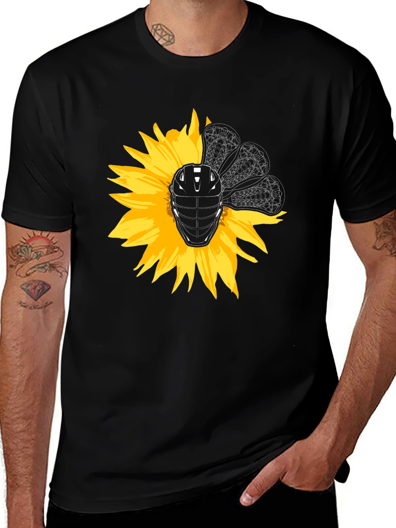 Sunflower Lacrosse T-Shirt