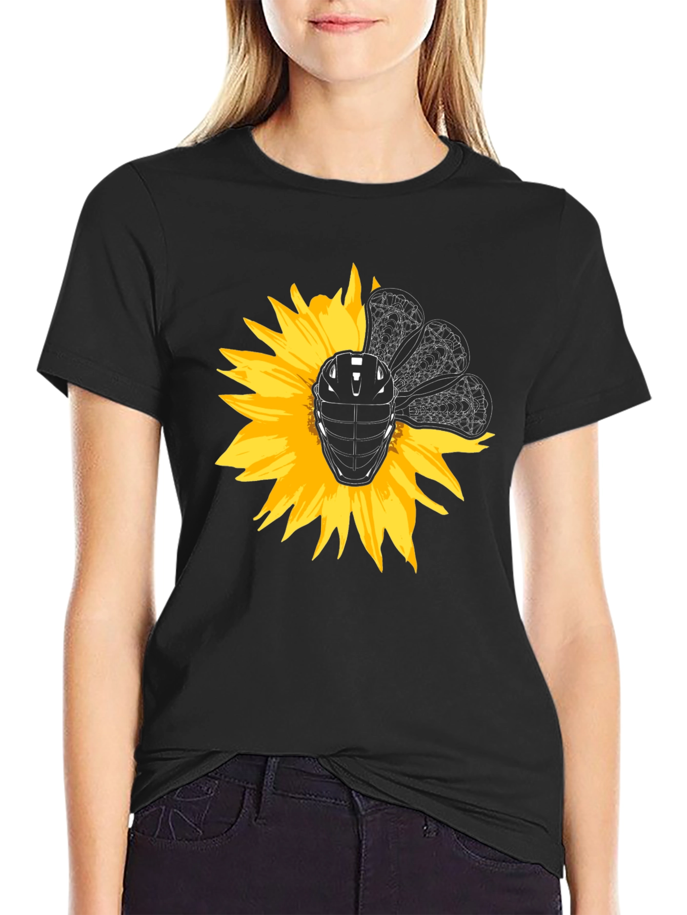 Sunflower Lacrosse T-Shirt