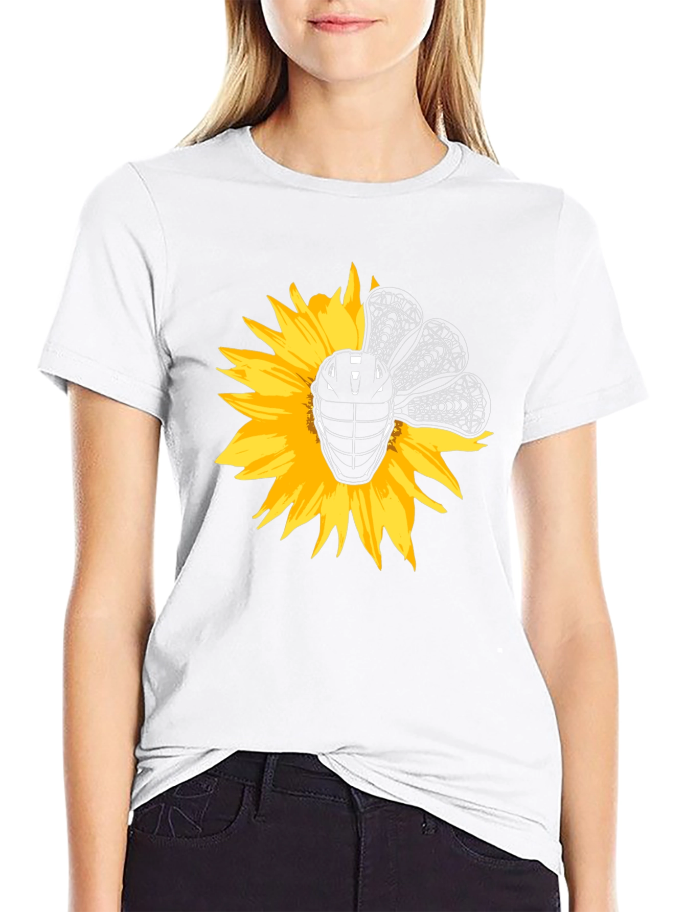 Sunflower Lacrosse T-Shirt