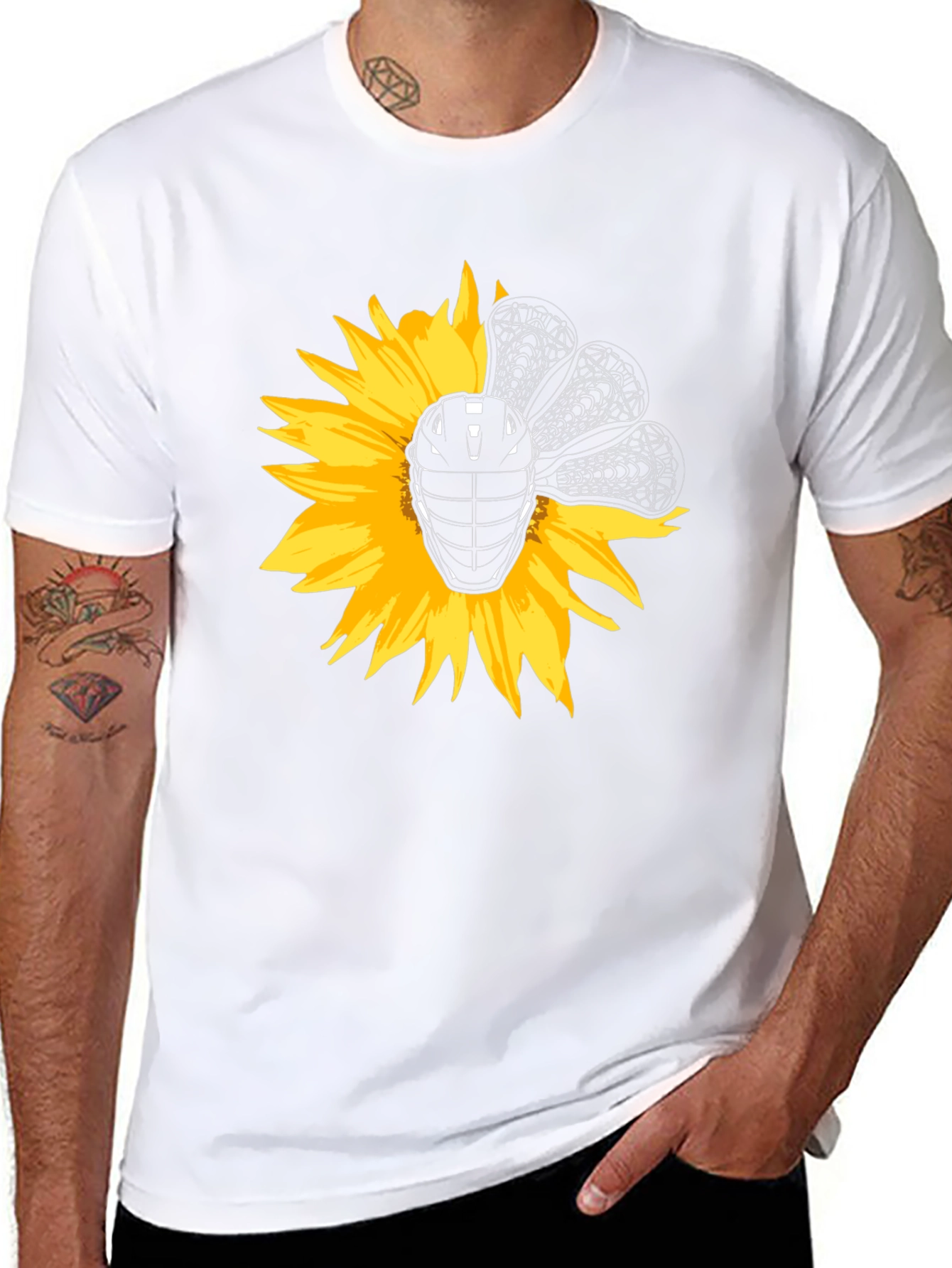 Sunflower Lacrosse T-Shirt