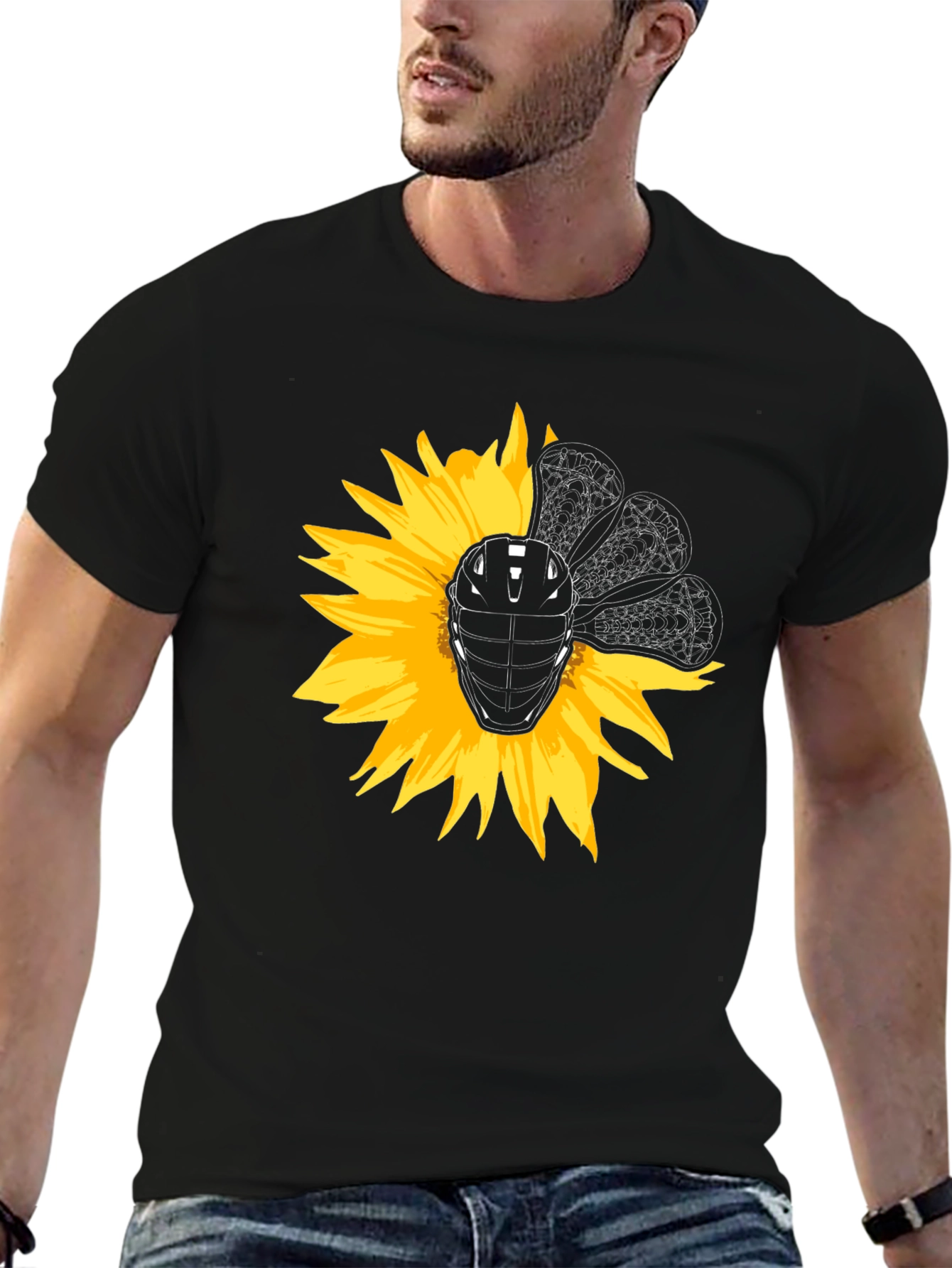 Sunflower Lacrosse T-Shirt