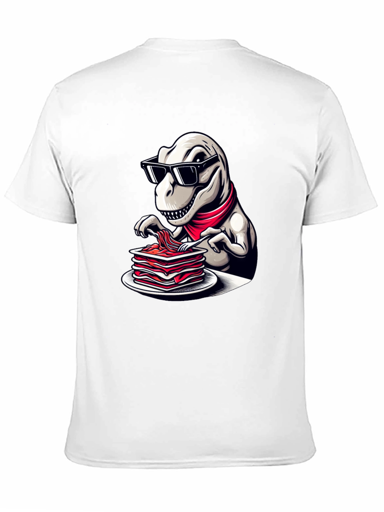 Cool Dino Lasagna Graphic Tee
