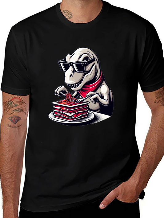 Cool Dino Lasagna Graphic Tee