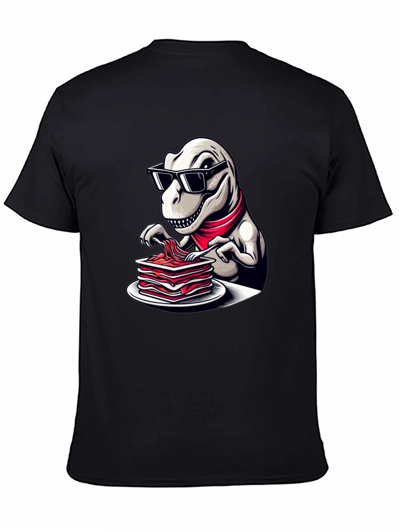 Cool Dino Lasagna Graphic Tee