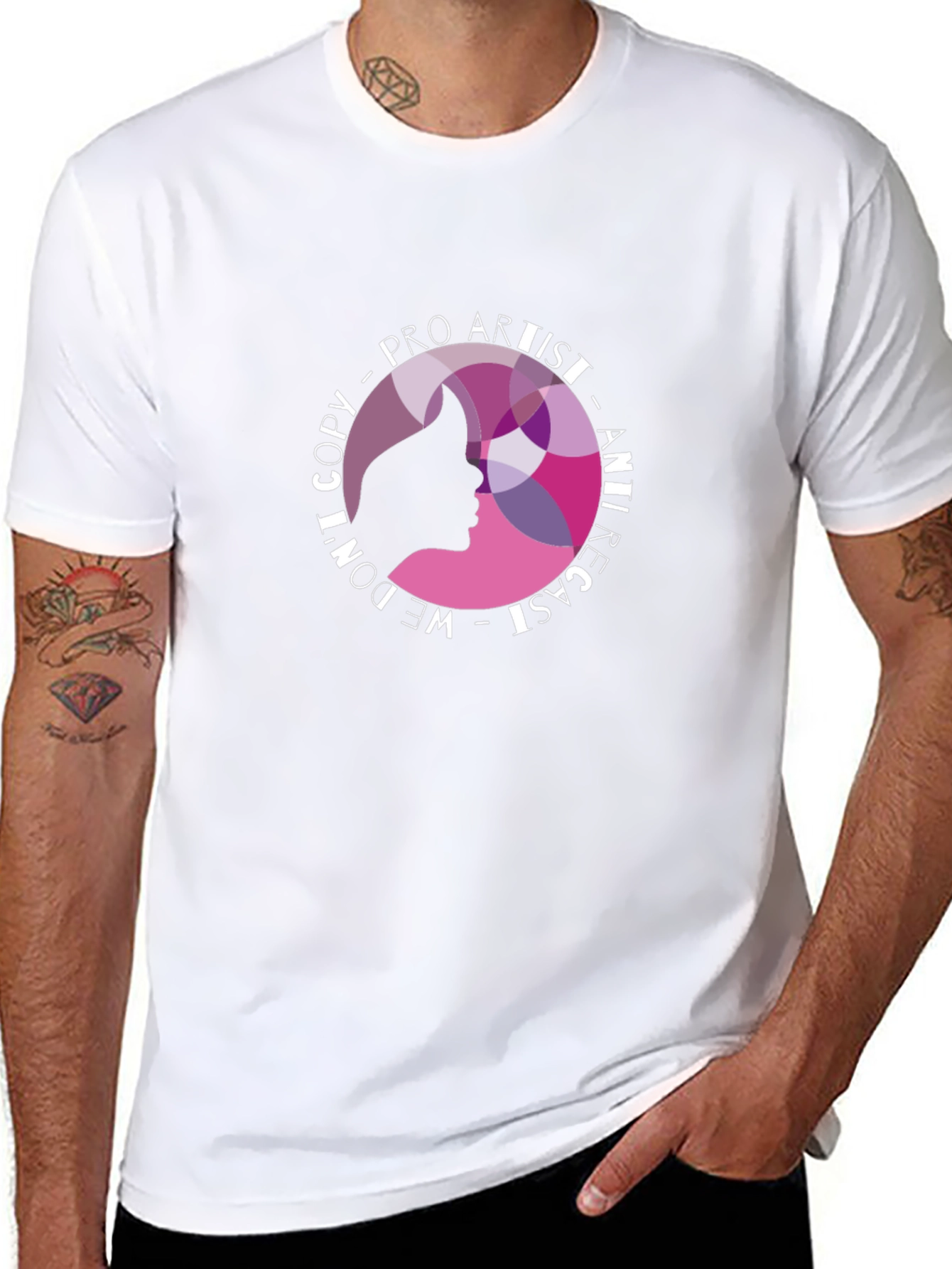 Pro Artist Anti Recast Black T-Shirt