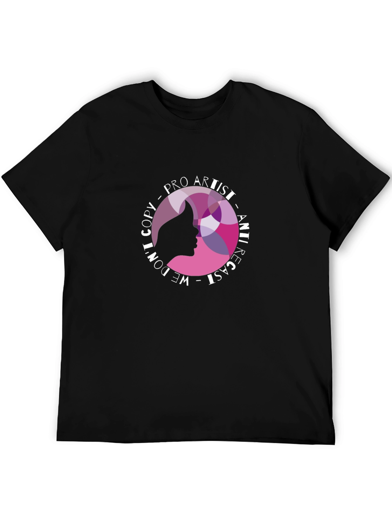 Pro Artist Anti Recast Black T-Shirt