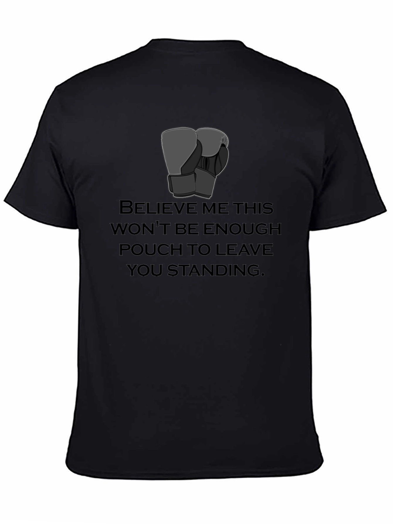 Boxing Gloves Graphic T-Shirt - Knockout Punch Humor