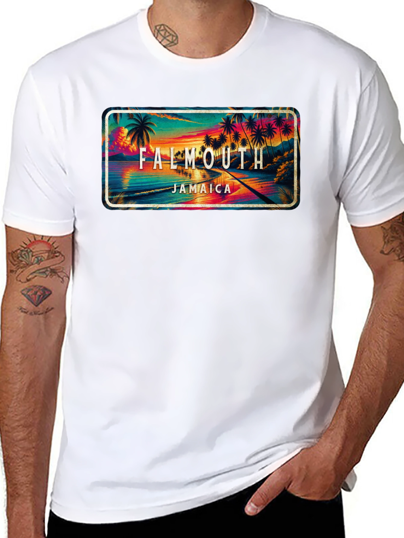 Falmouth Jamaica Graphic T-Shirt