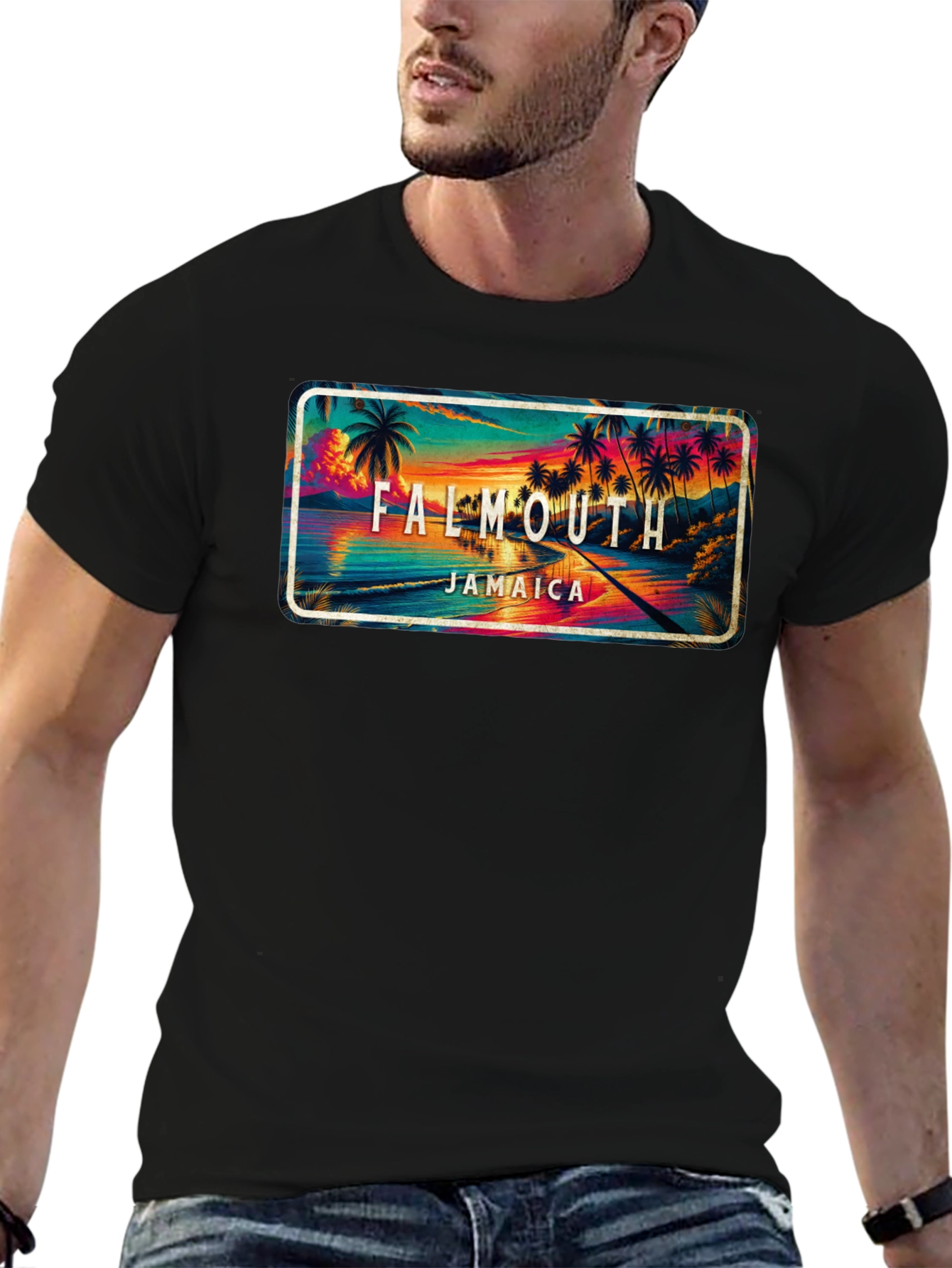 Falmouth Jamaica Graphic T-Shirt