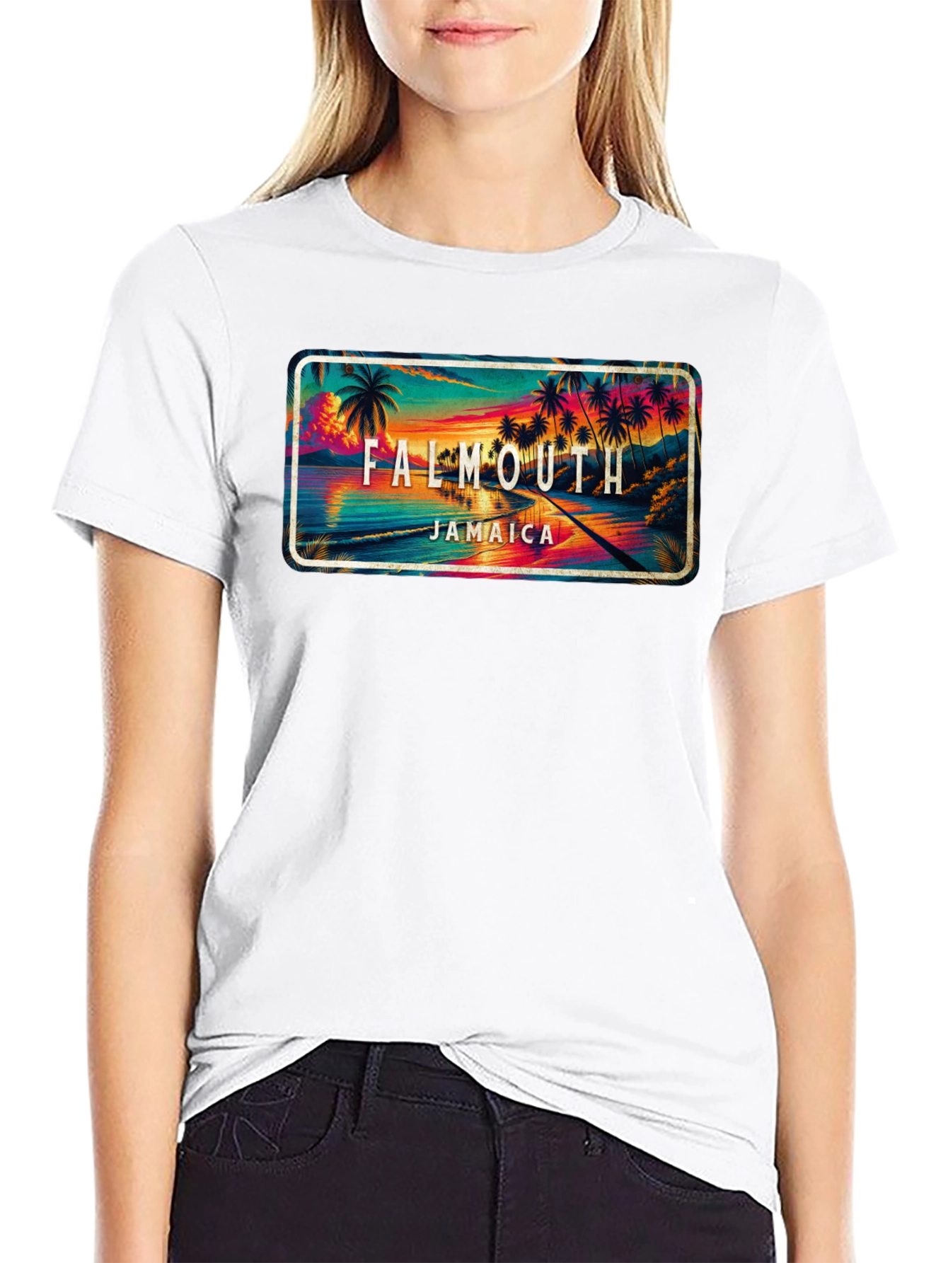 Falmouth Jamaica Graphic T-Shirt
