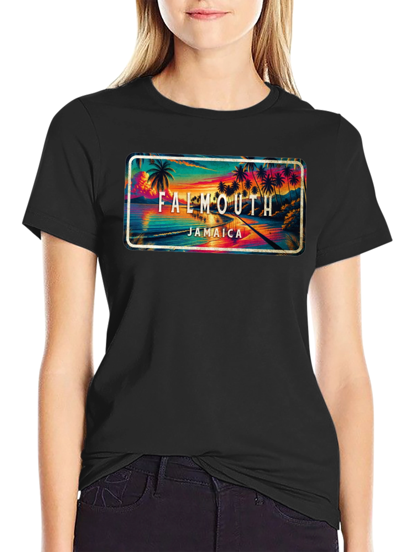 Falmouth Jamaica Graphic T-Shirt