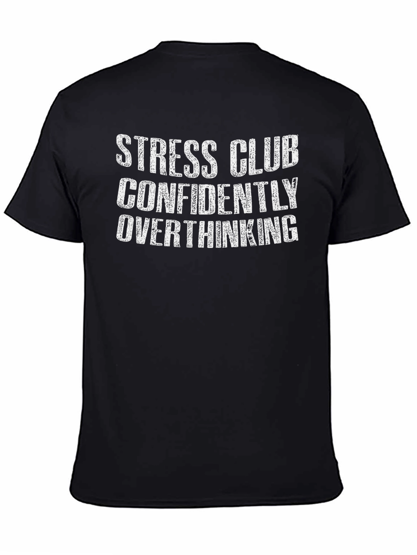 Stress Club Confidently Overthinking Tee