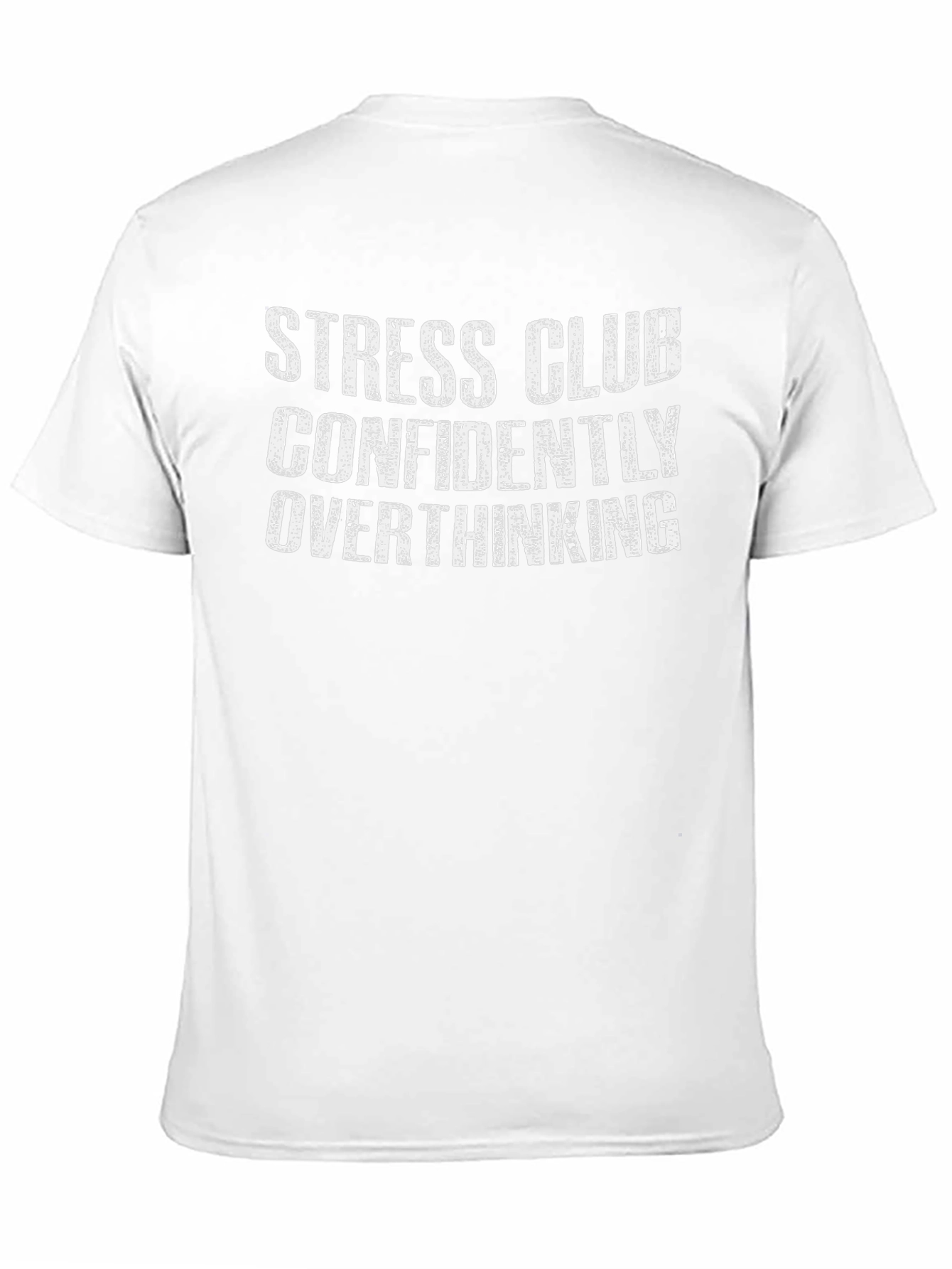 Stress Club Confidently Overthinking Tee