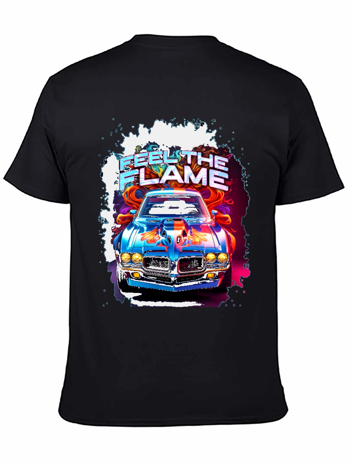 Feel The Flame Car Graphic T-Shirt