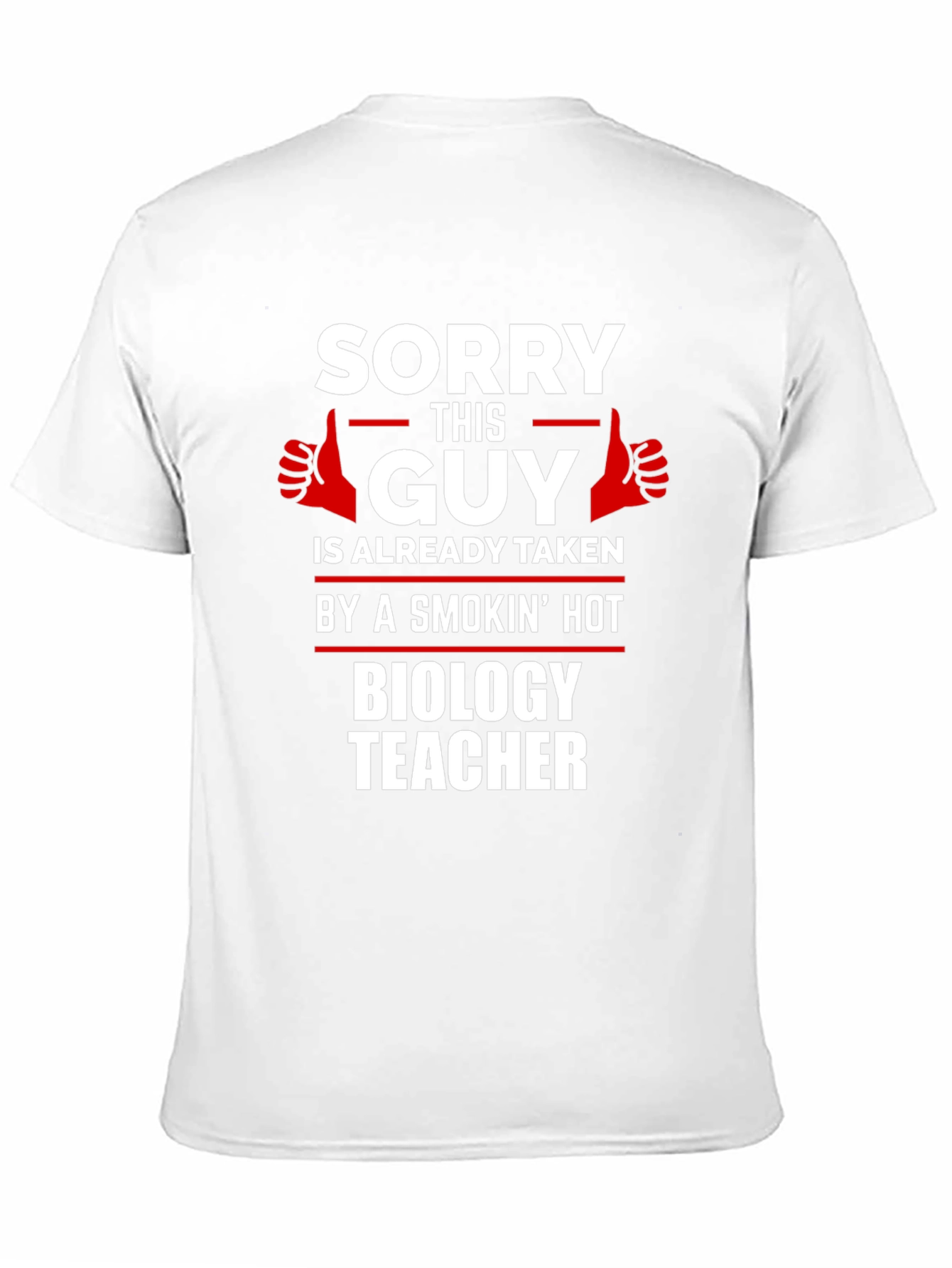 Funny Taken by Biology Teacher Graphic T-Shirt