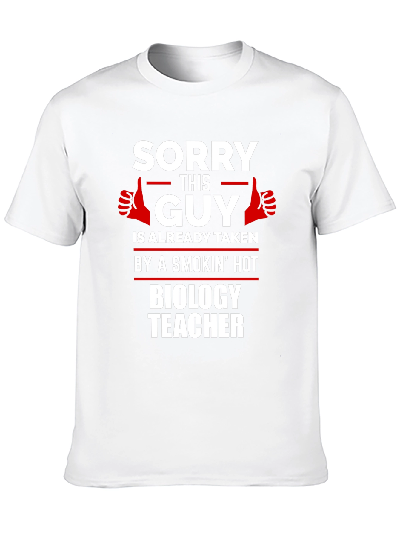 Funny Taken by Biology Teacher Graphic T-Shirt