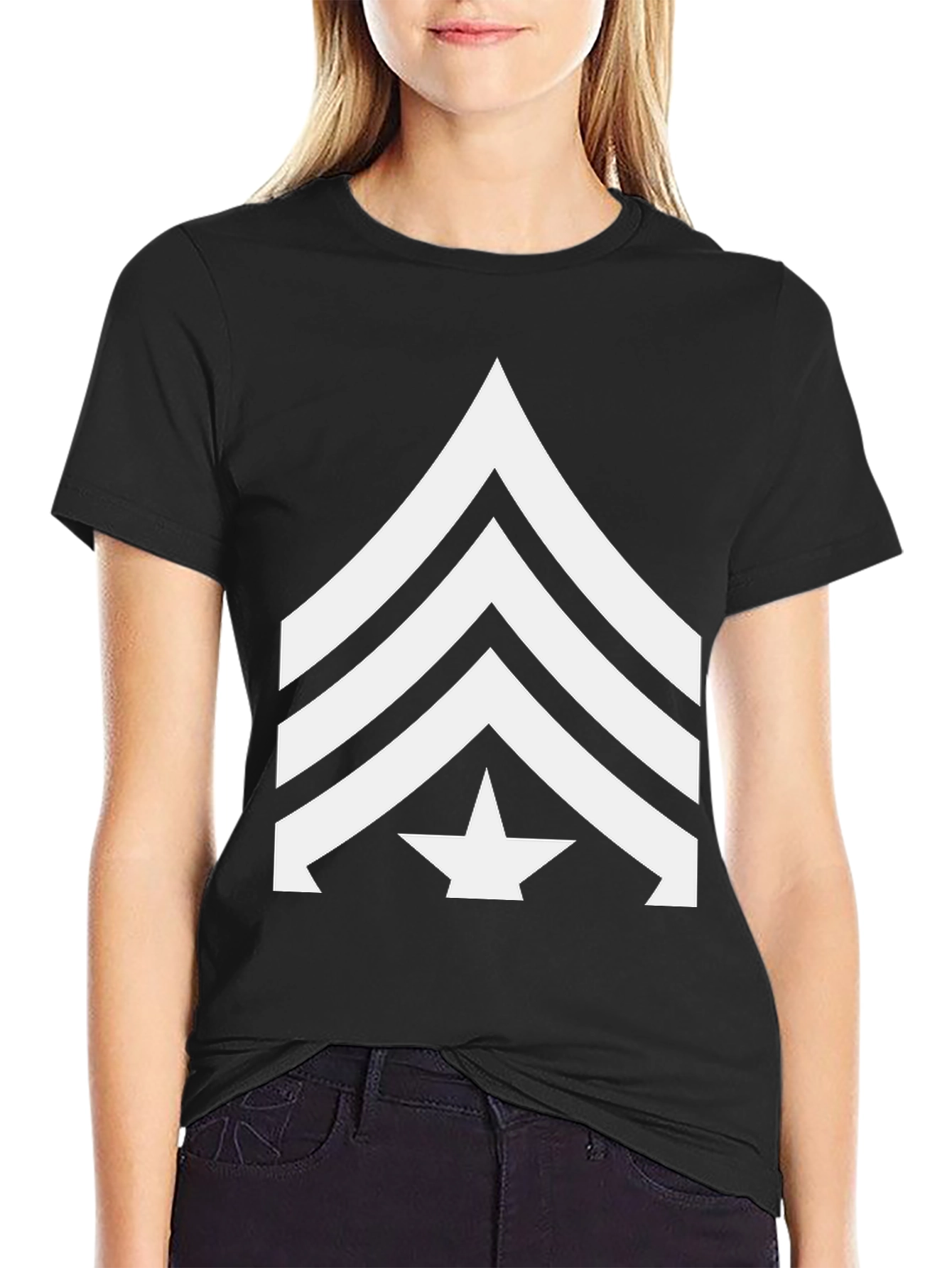 Sergeant First Class Graphic Tee - Black