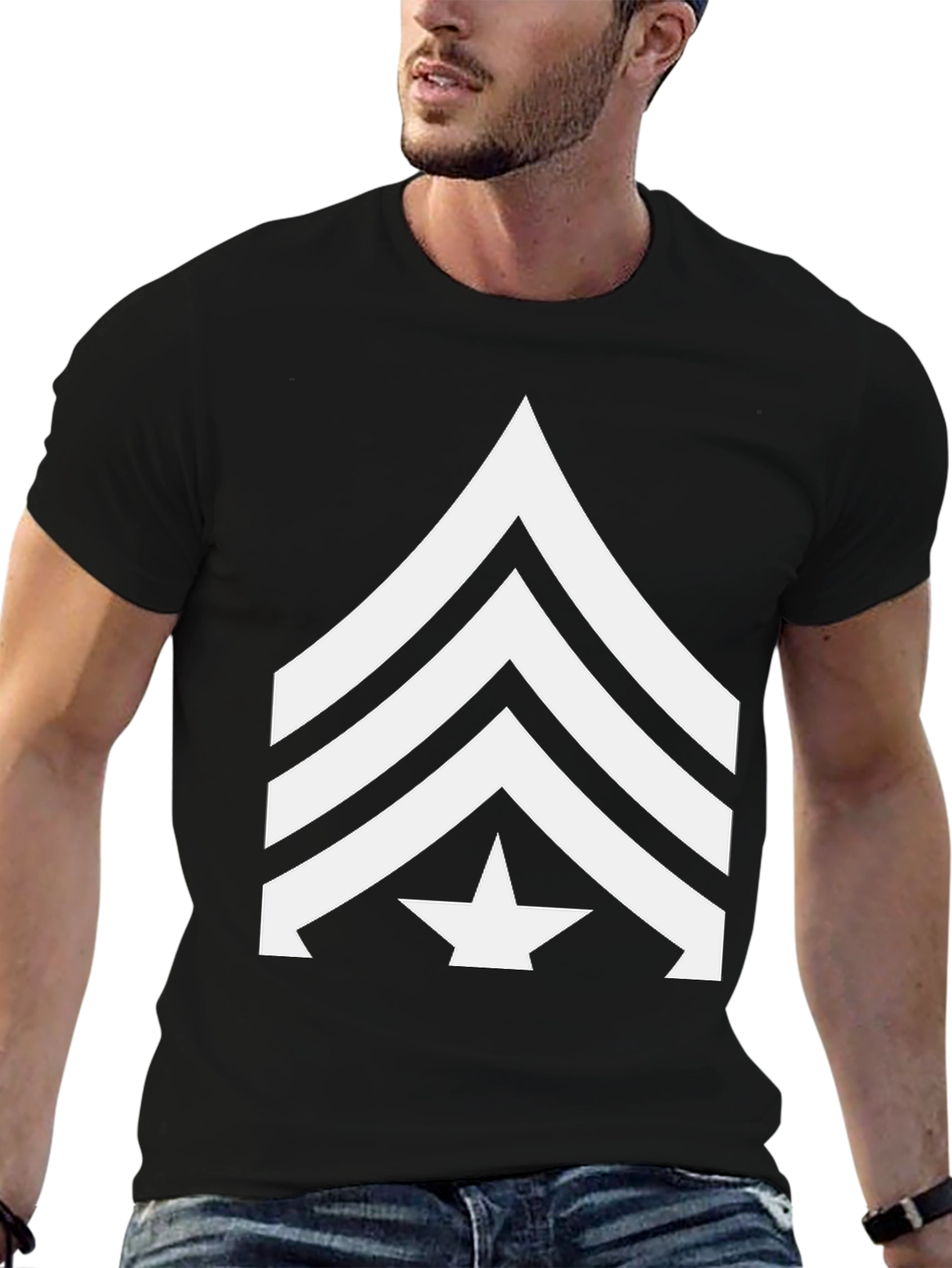 Sergeant First Class Graphic Tee - Black