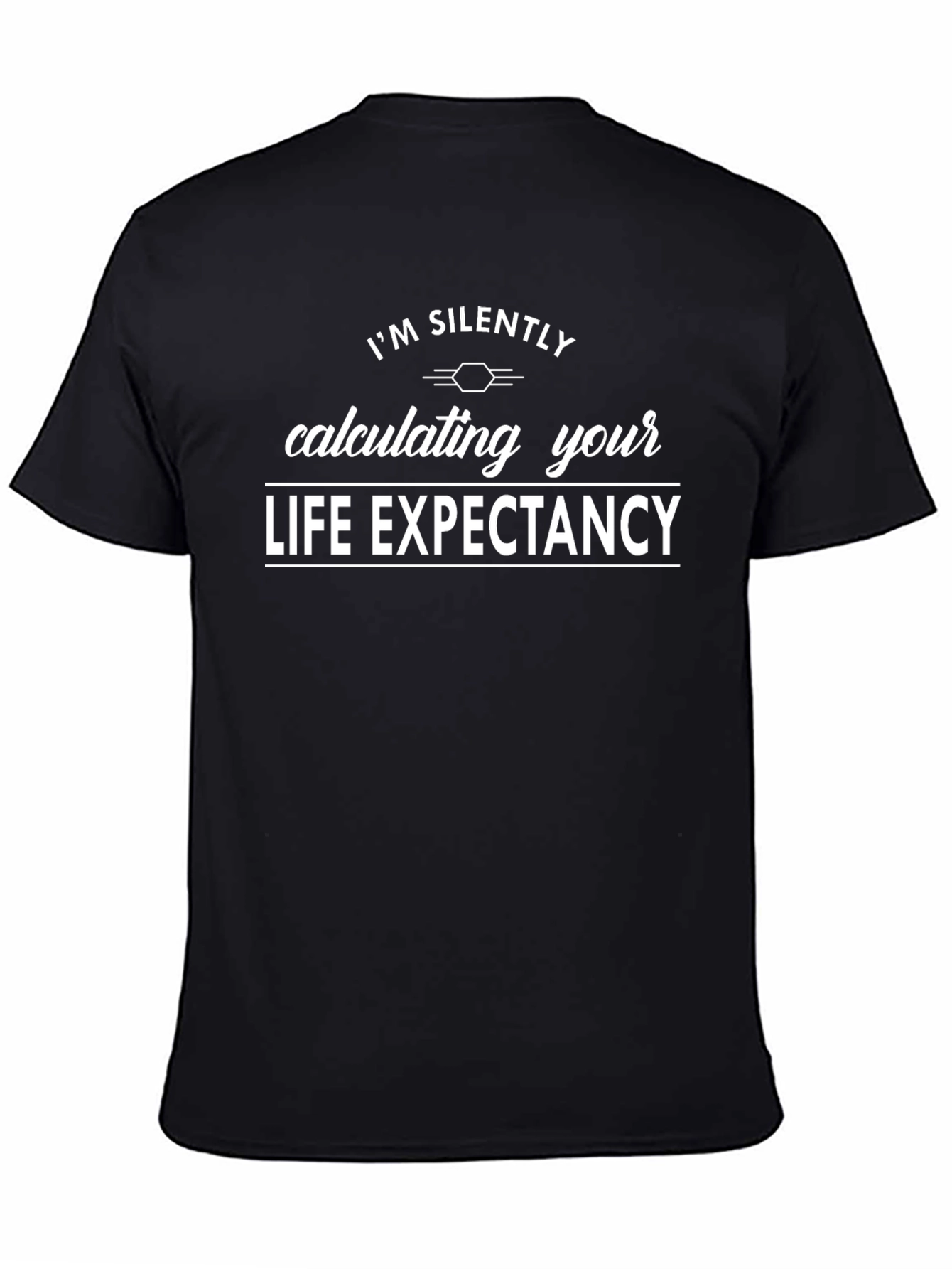Calculating Your Life Expectancy Graphic Tee