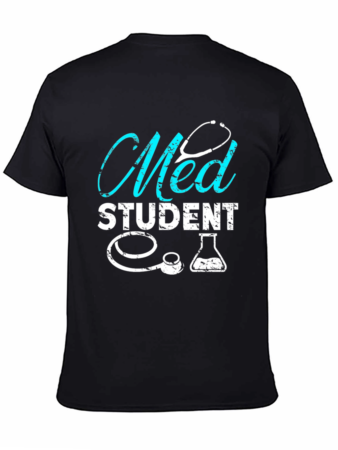 Med Student Graphic T-Shirt - Black