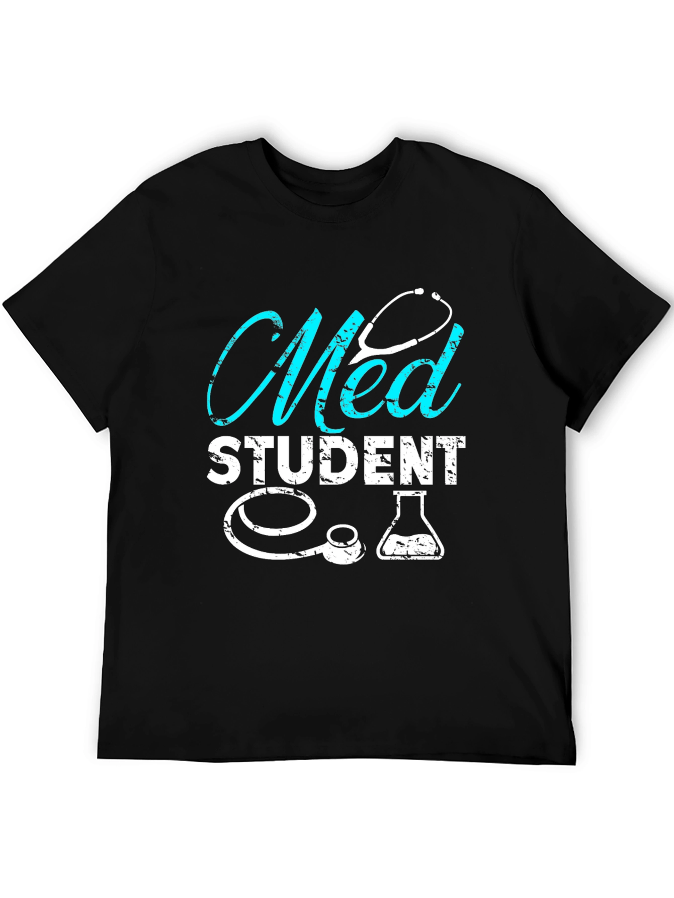 Med Student Graphic T-Shirt - Black