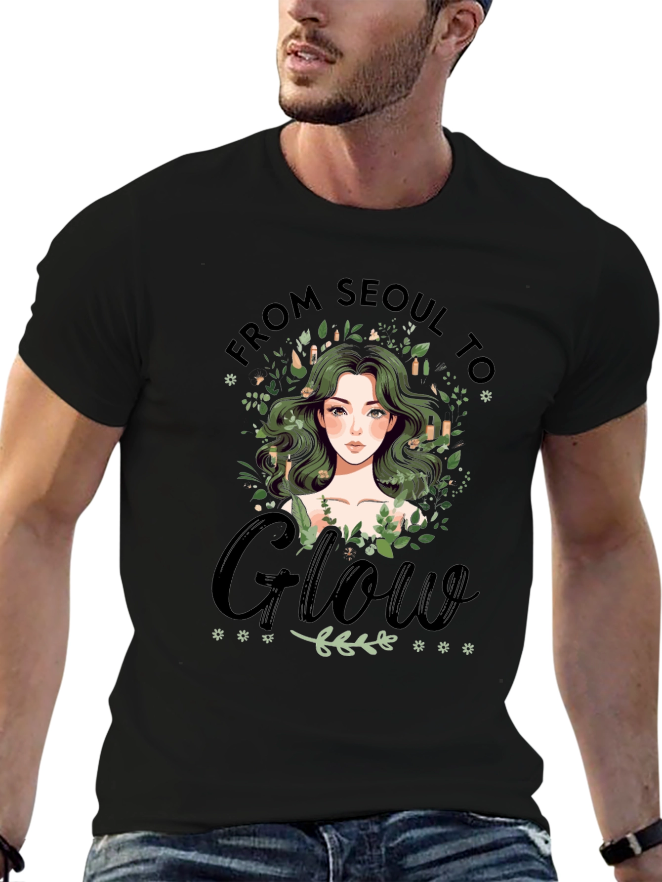 From Seoul to Glow Graphic Tee