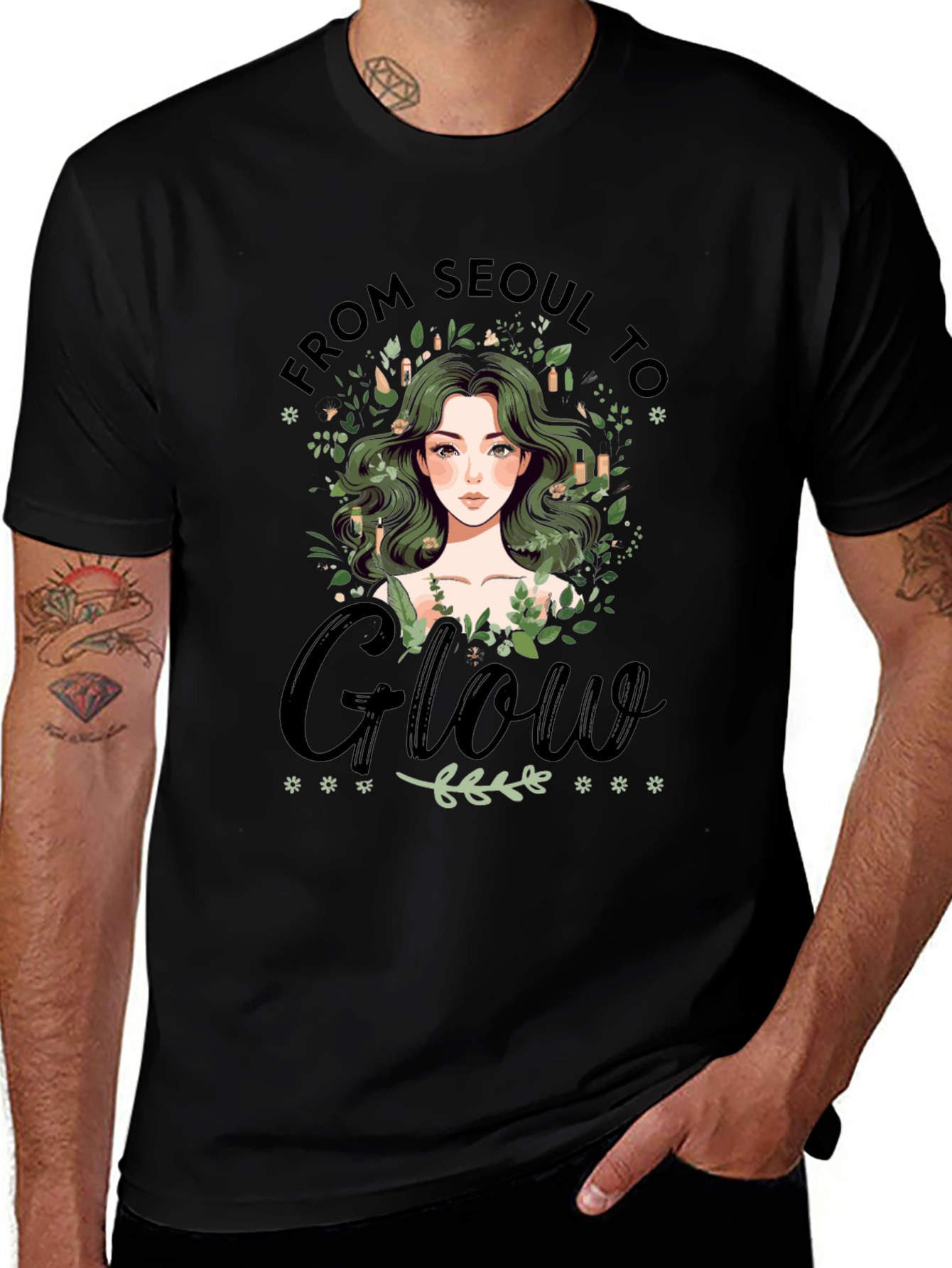 From Seoul to Glow Graphic Tee