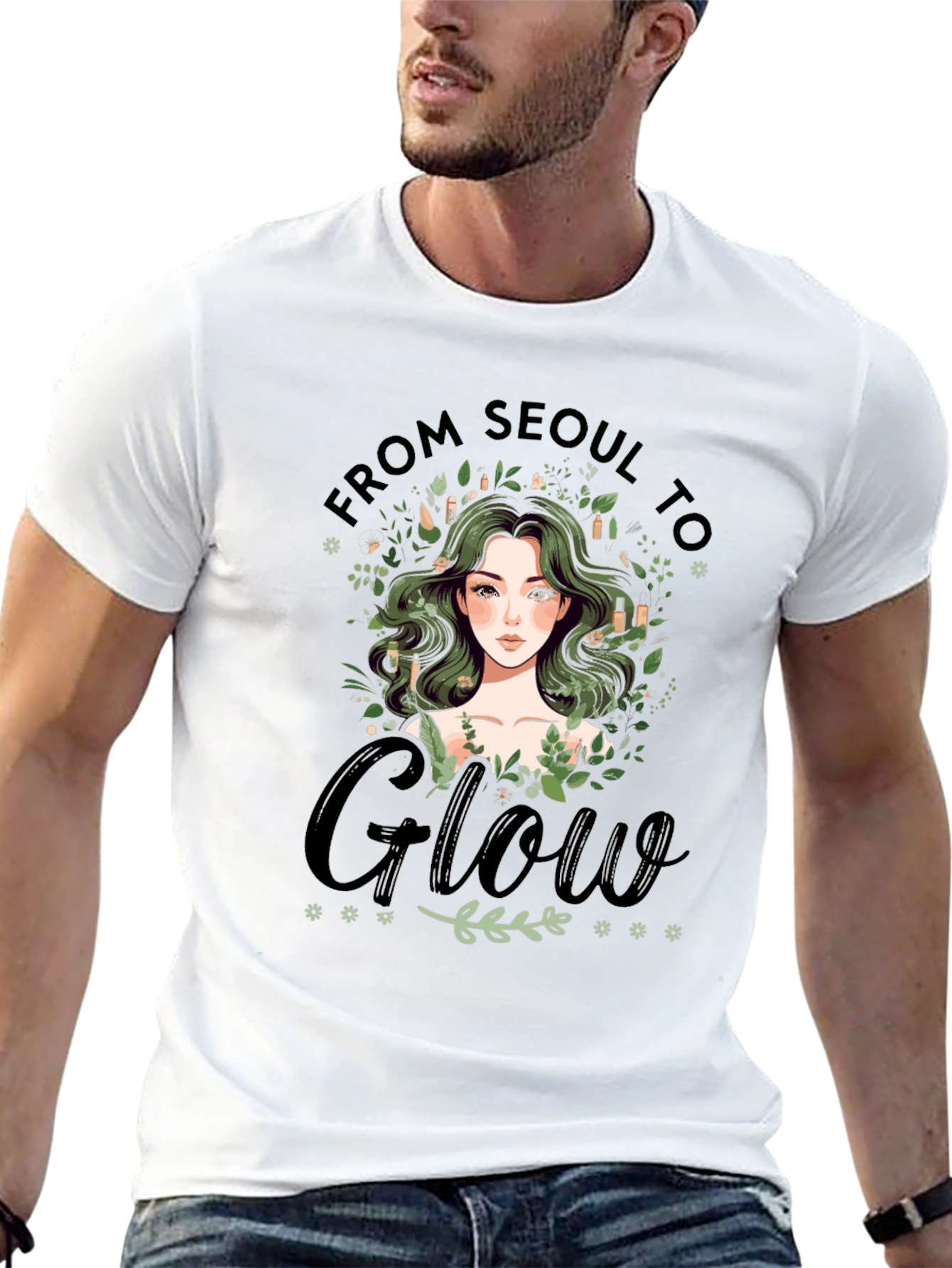 From Seoul to Glow Graphic Tee