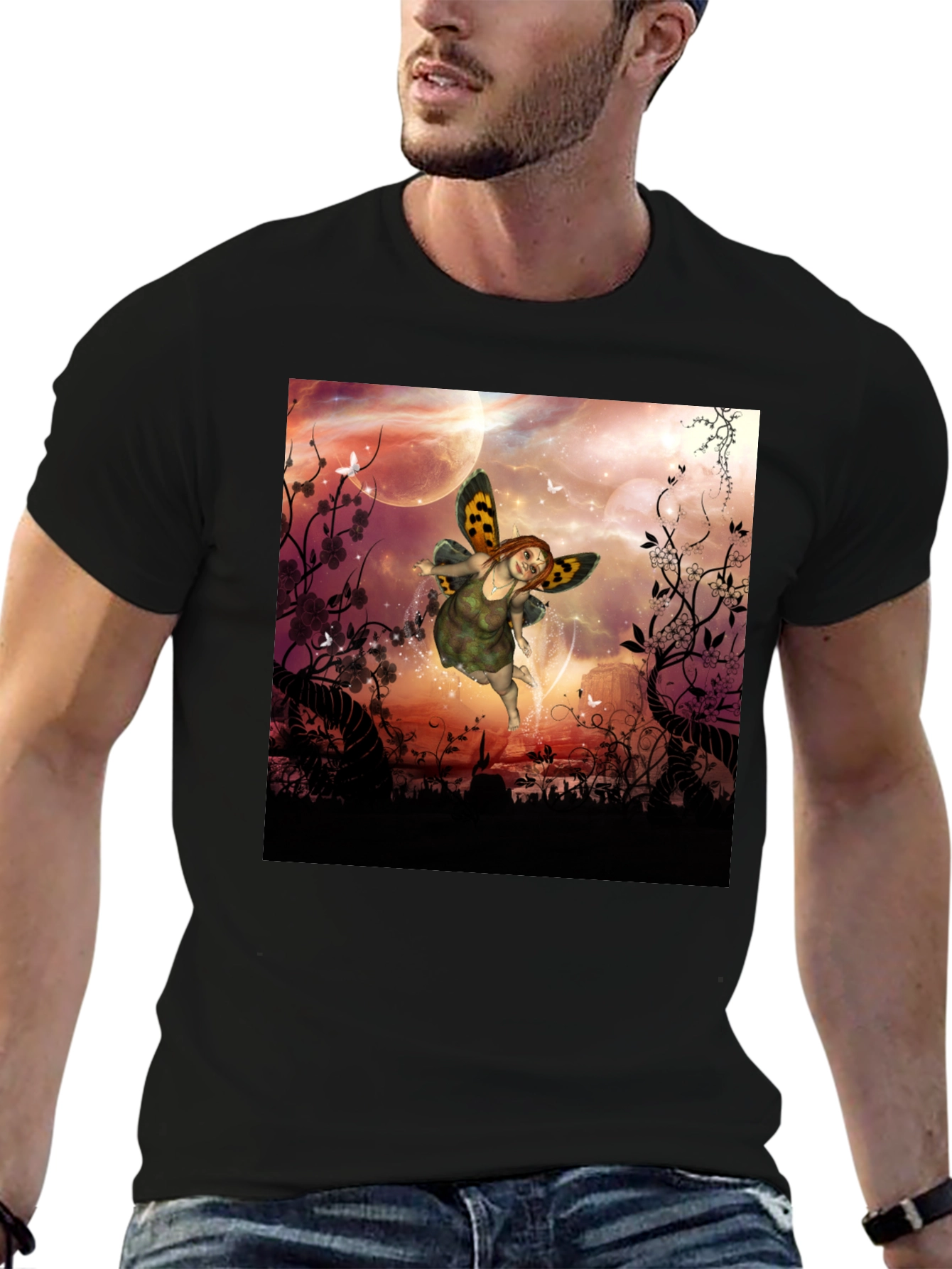 Fairy Fantasy Graphic Tee - Unique Design