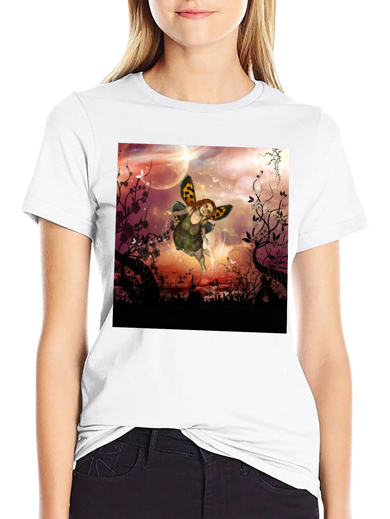 Fairy Fantasy Graphic Tee - Unique Design