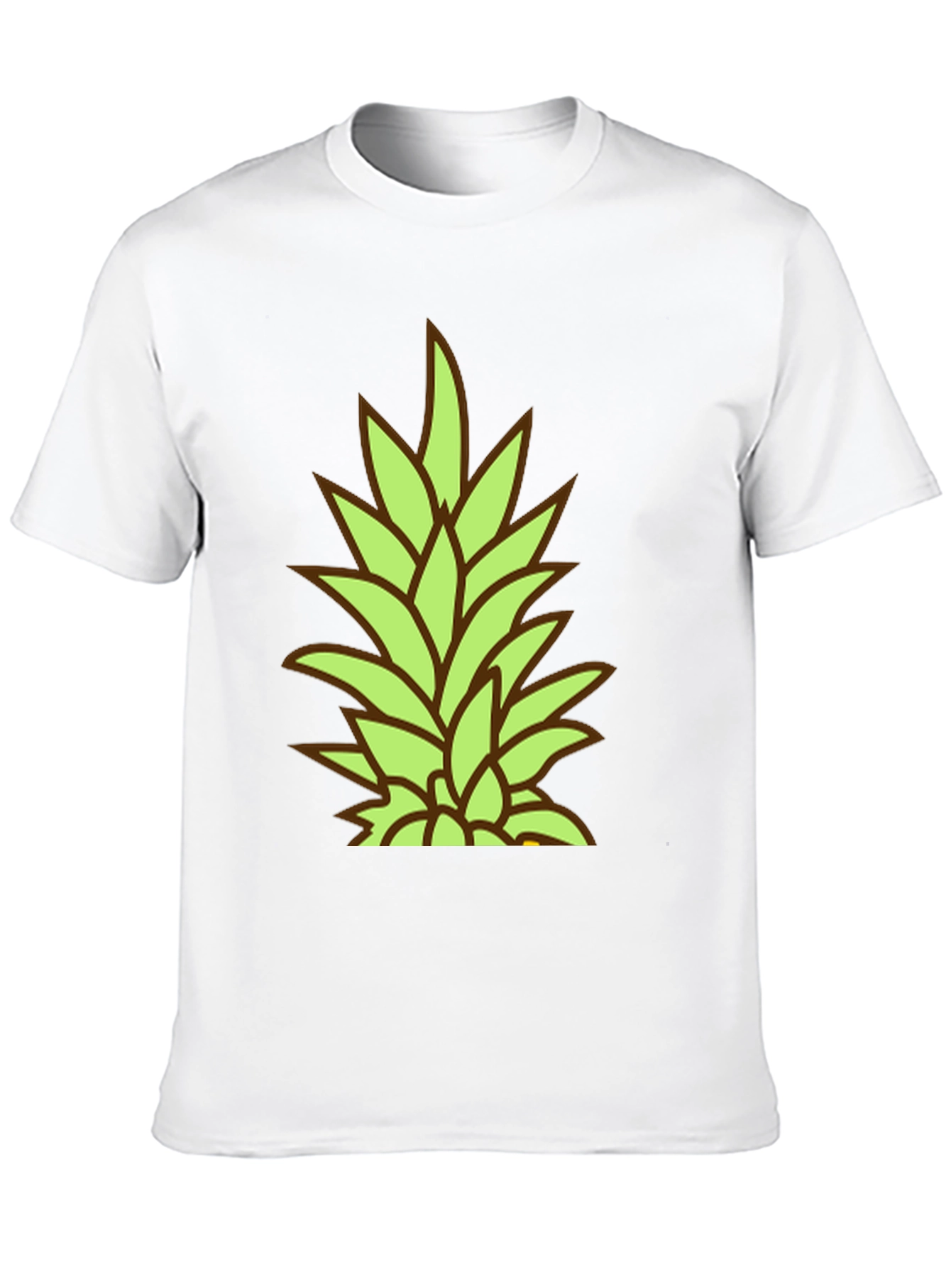 Pineapple Top Graphic Tee - Tropical Vibe