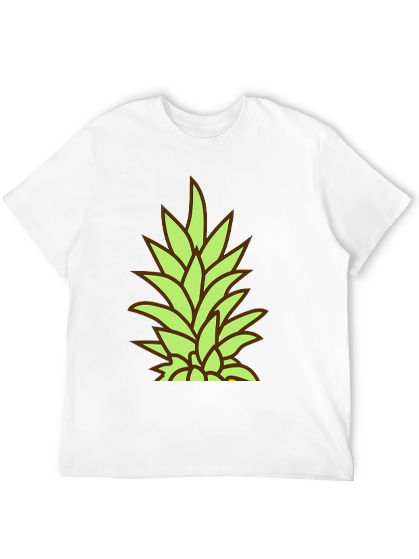 Pineapple Top Graphic Tee - Tropical Vibe