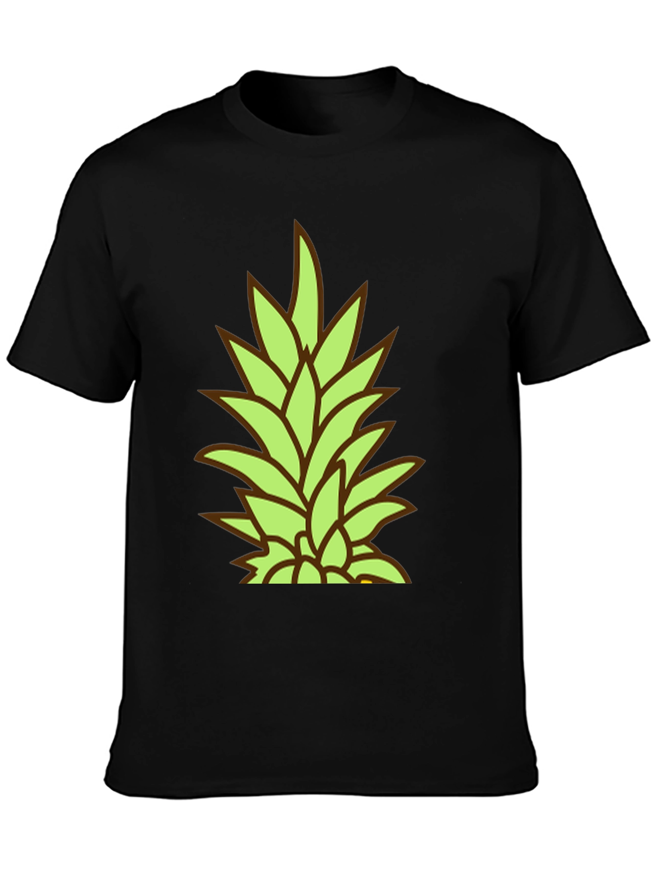 Pineapple Top Graphic Tee - Tropical Vibe