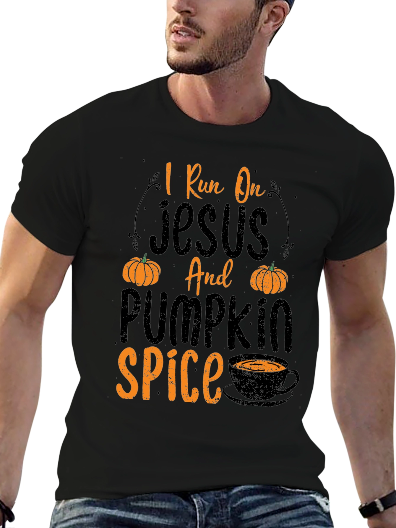 Jesus and Pumpkin Spice T-Shirt