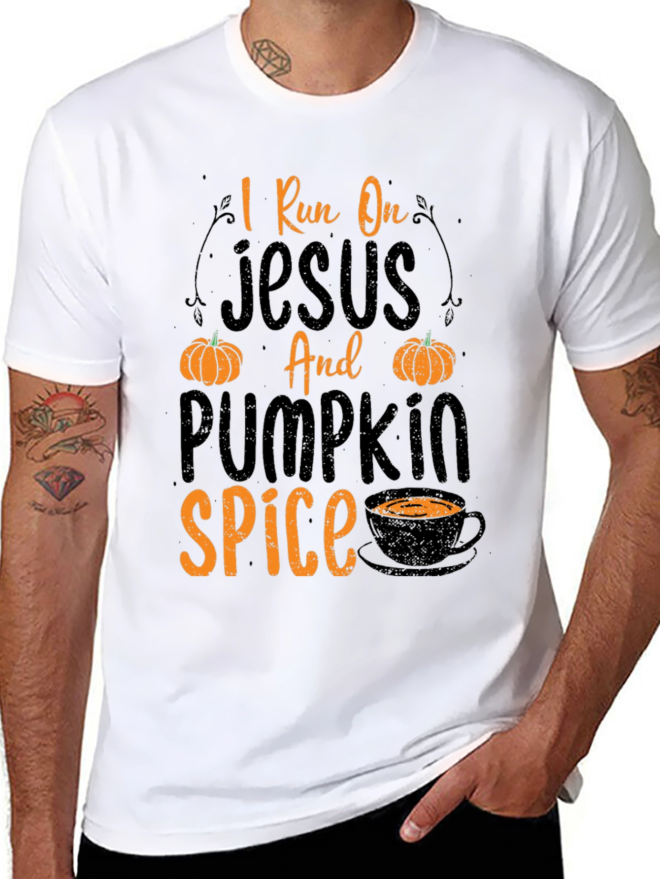 Jesus and Pumpkin Spice T-Shirt