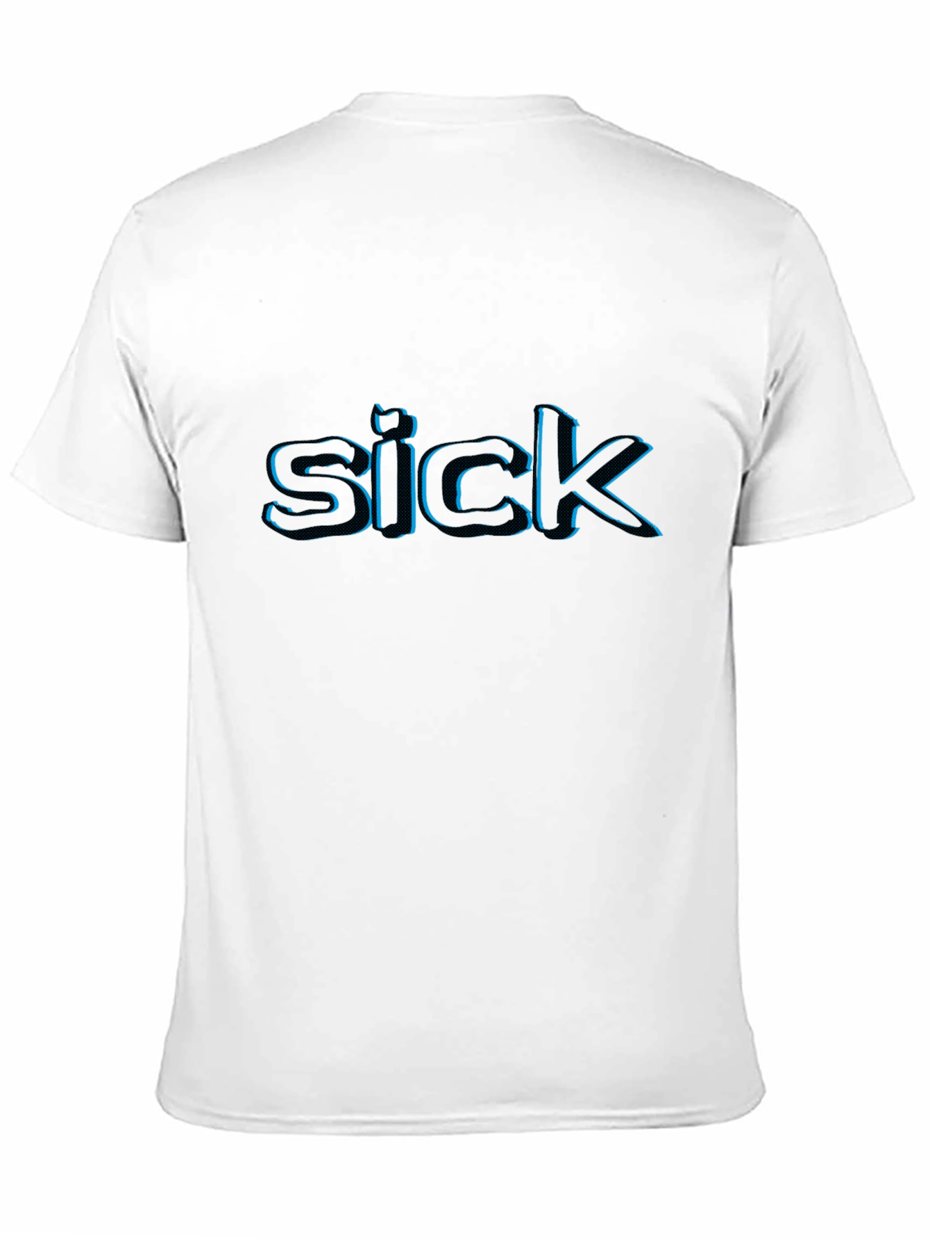 Sick Graphic T-Shirt - Mens Black Tee