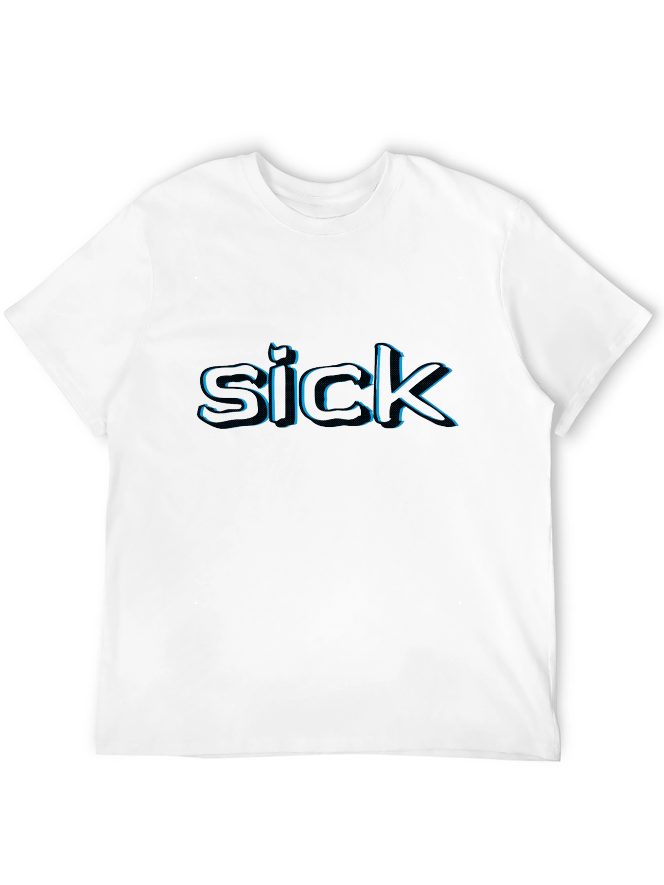 Sick Graphic T-Shirt - Mens Black Tee