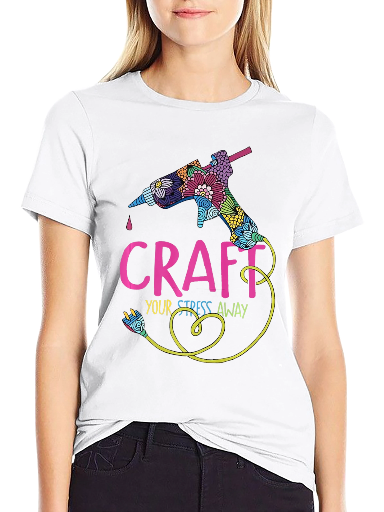 Craft Your Stress Away Graphic T-Shirt