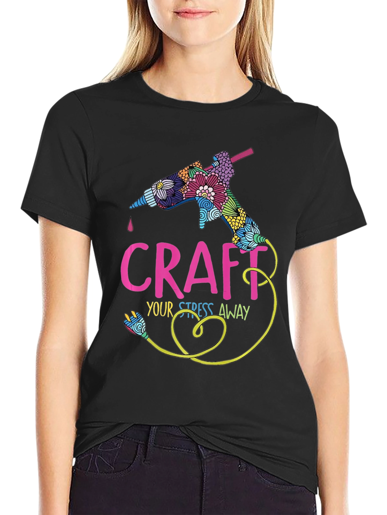 Craft Your Stress Away Graphic T-Shirt